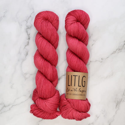 Life in the Long Grass Sport Merino in colourway Cinematic – 5ply weight merino yarn