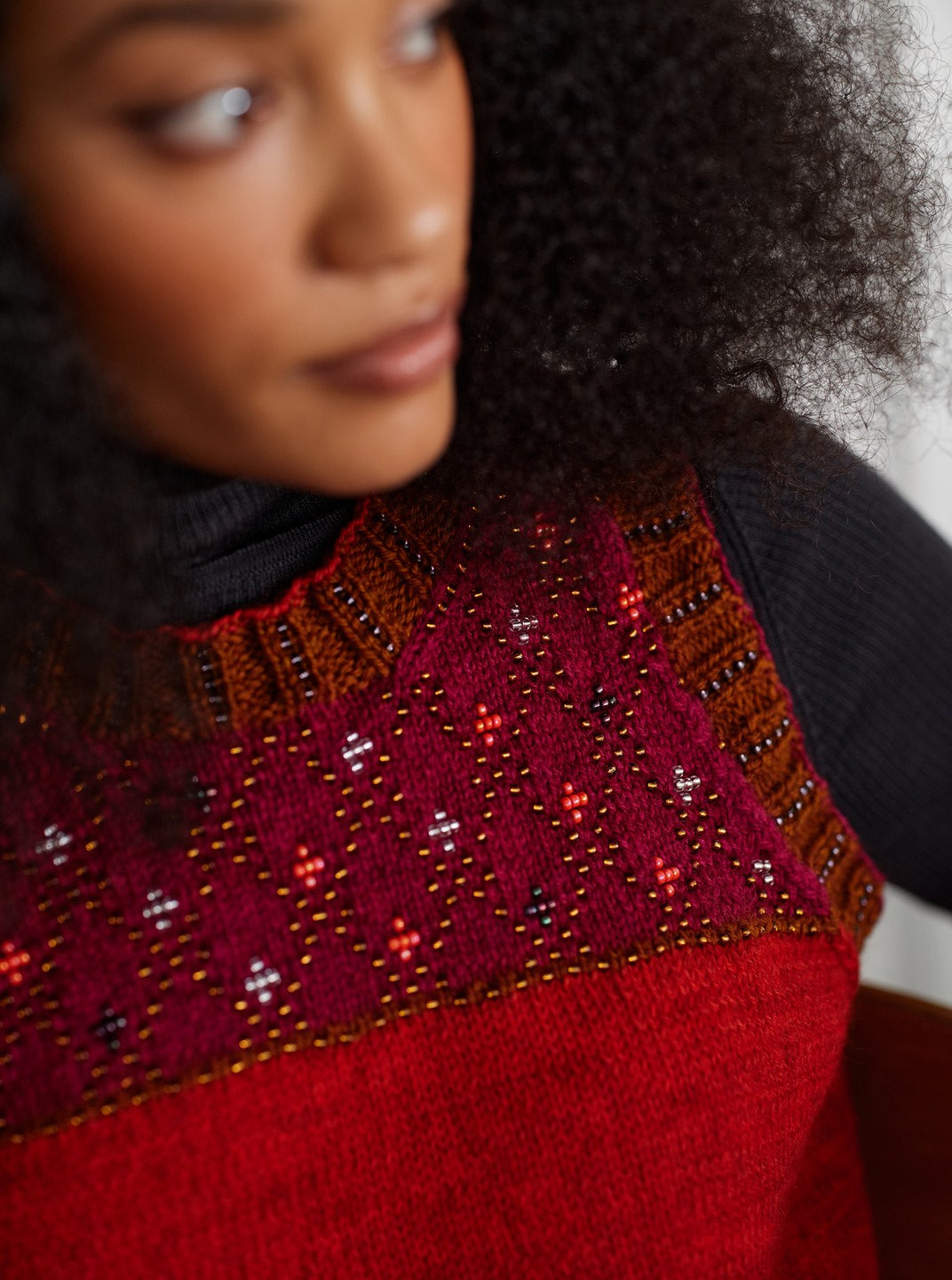 Beaded Colourwork – knitting pattern book – view 13