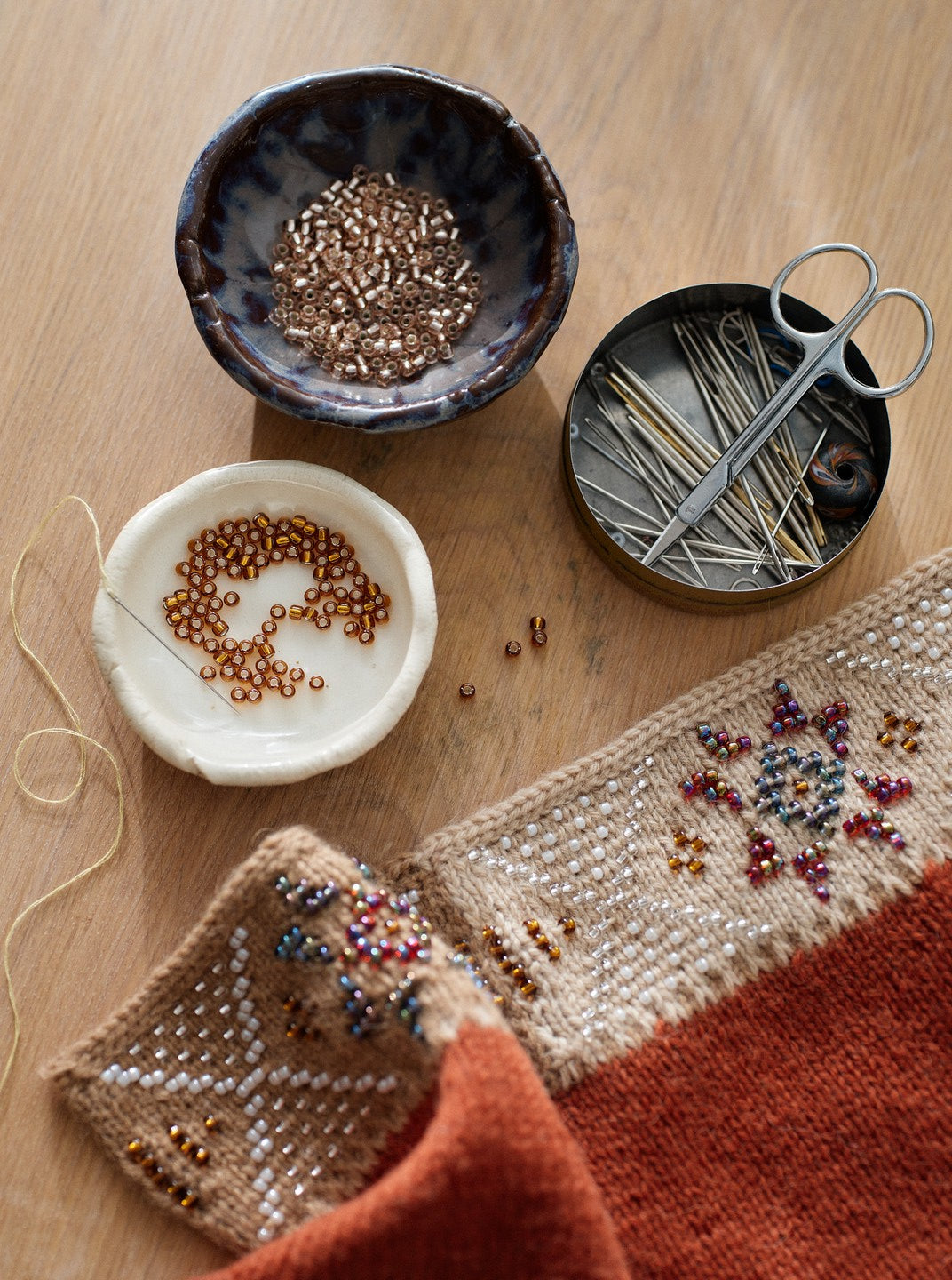 Beaded Colourwork – knitting pattern book – view 7
