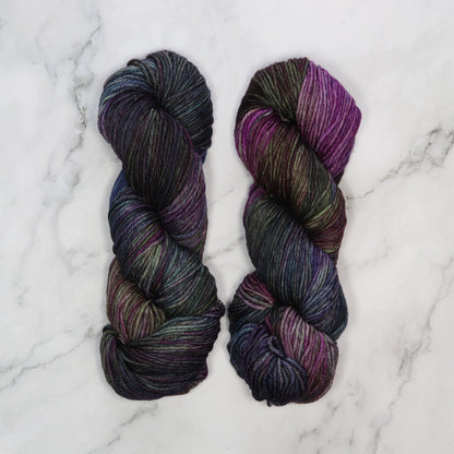 Malabrigo Rios in colourway Zarzamora – 10ply weight merino yarn