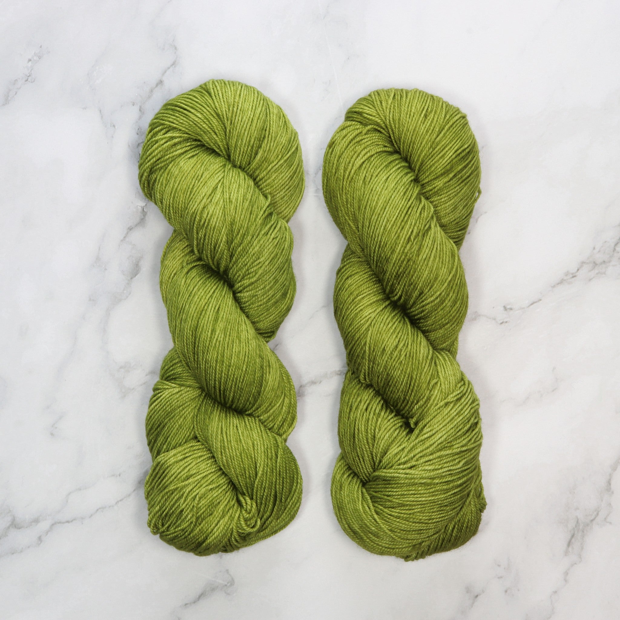 Malabrigo Sock in colourway Lettuce – 4ply weight merino yarn