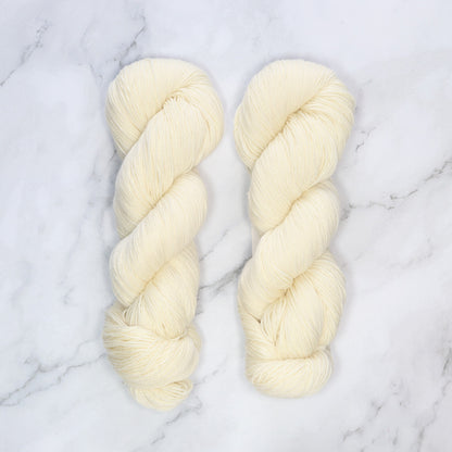 Malabrigo Sock in colourway Natural – 4ply weight merino yarn