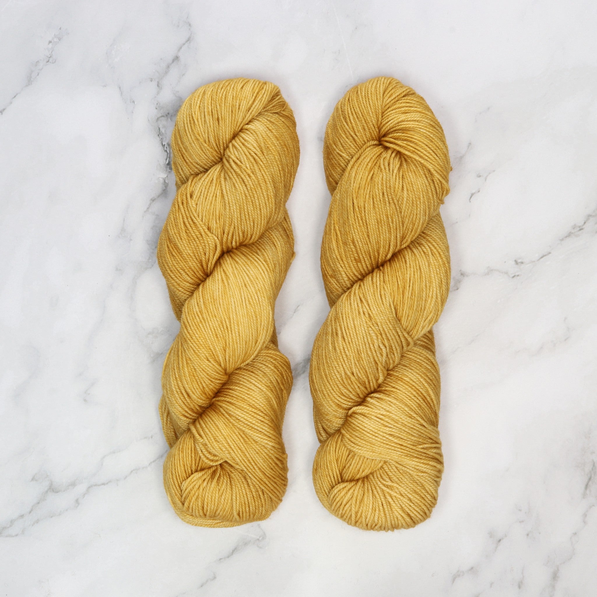 Malabrigo Sock in colourway Ochre – 4ply weight merino yarn