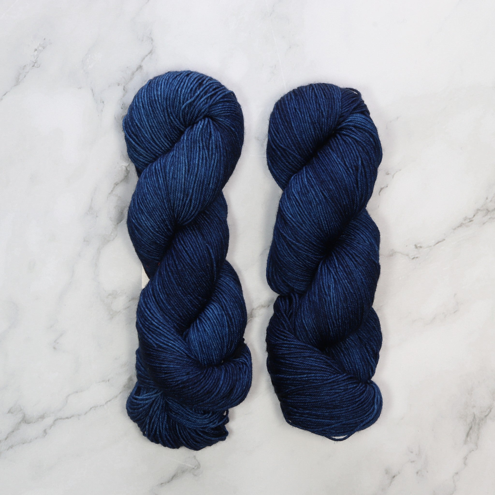 Malabrigo Ultimate Sock in colourway Azul Profundo – 4ply weight merino, nylon yarn