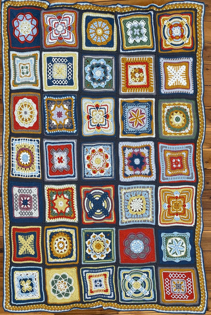 Nuts About Squares crochet kit – view 2