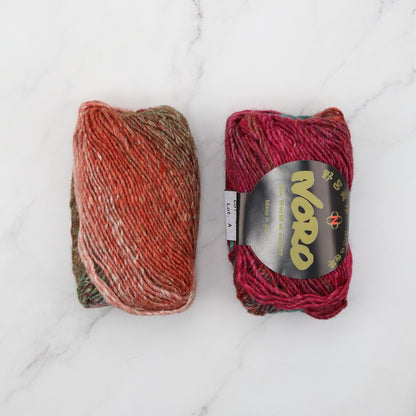 Noro Silk Garden in colourway Suzuka – 10ply weight silk, mohair, wool yarn