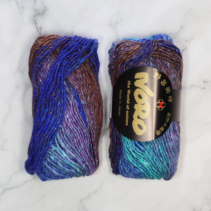Noro Silk Garden in colourway Lyo – 10ply weight silk, mohair, wool yarn