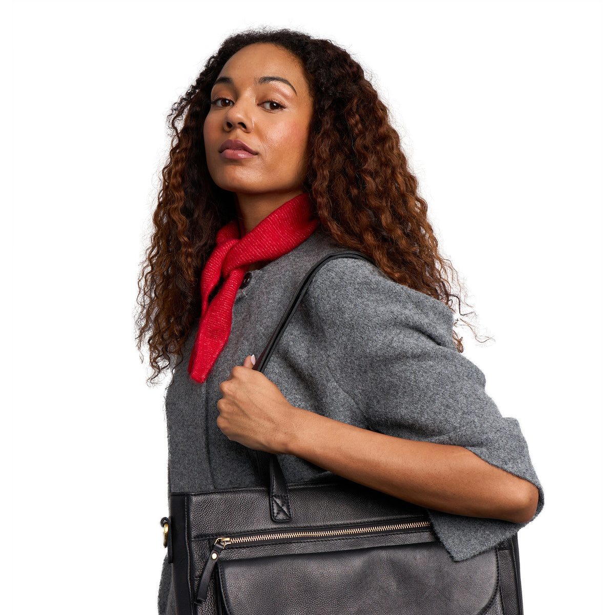Project 138 Shoulder Project Bag — Re:Designed — Black