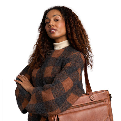 Project 138 Shoulder Project Bag — Re:Designed — Walnut