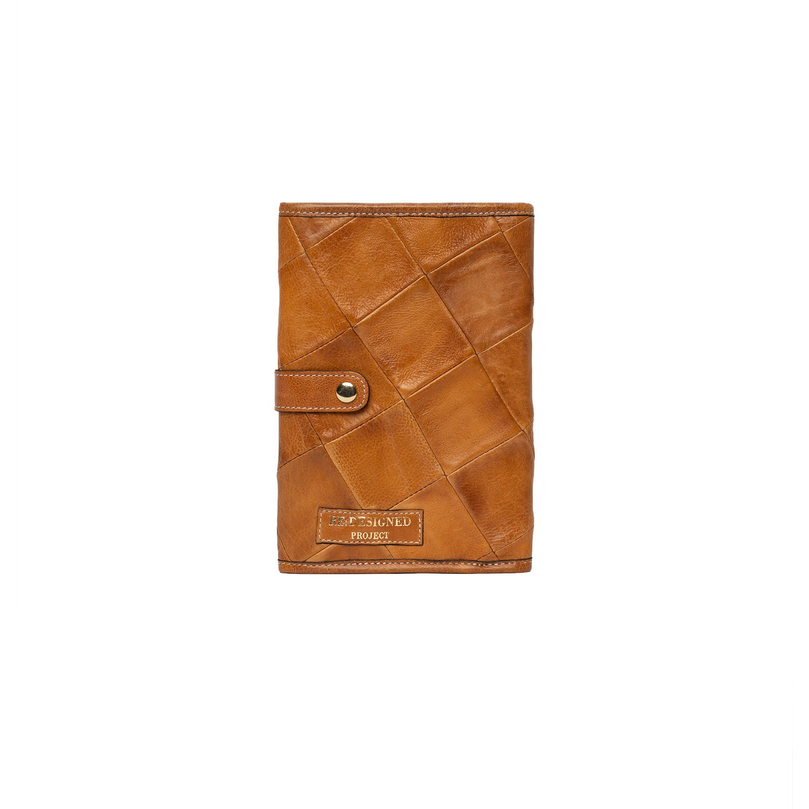 Project 22 Quilted Circular Needle Case — Re:Designed — Burned Tan/Gold