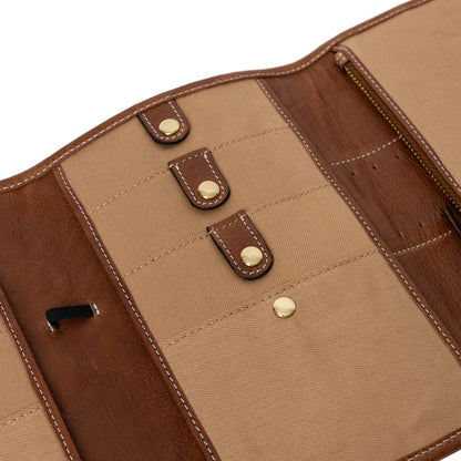 Project 22 Quilted Circular Needle Case — Re:Designed — Walnut/Gold