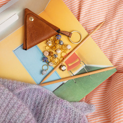Project 30 Stitch Marker Case — Re:Designed — Walnut