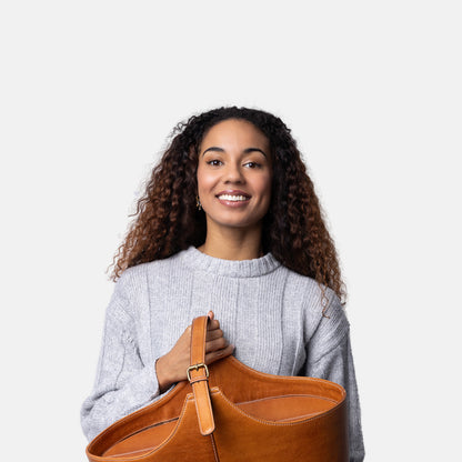 Project 72 Large Yarn Bucket — Re:Designed — Burned Tan