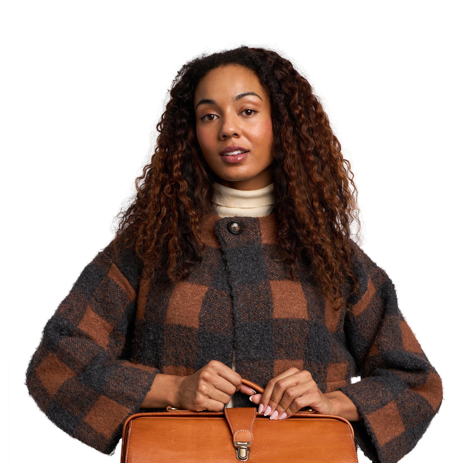 Project 98 Large Crossbody Project Bag — Re:Designed — Burned Tan