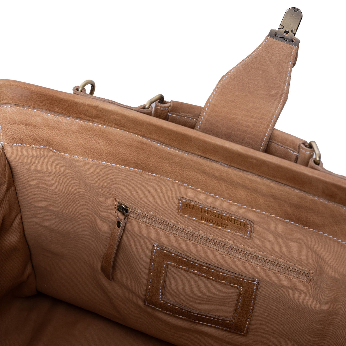 Project 98 Large Crossbody Project Bag — Re:Designed — Taupe