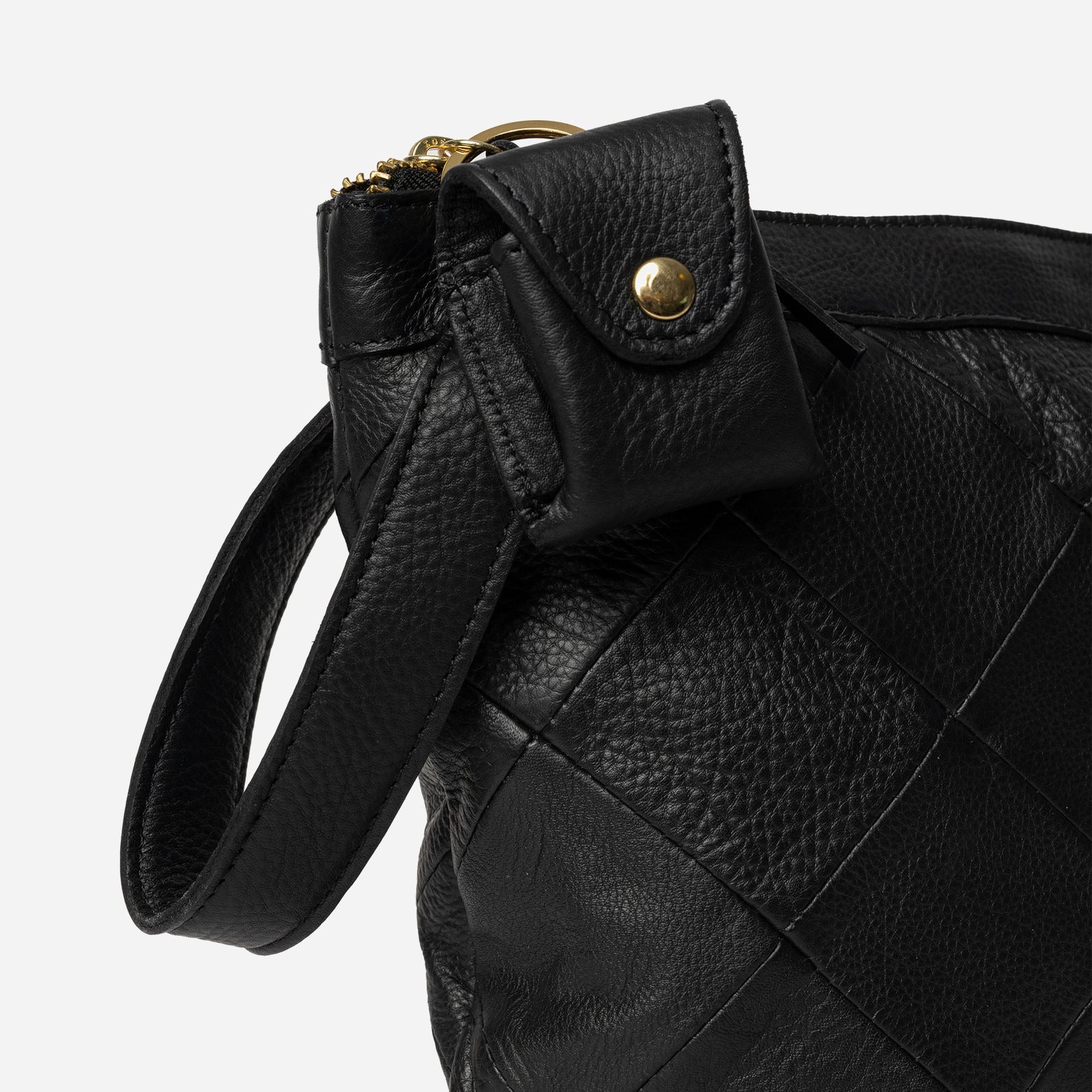 Project 17 Quilted Project Clutch — Re:Designed — Black/Gold