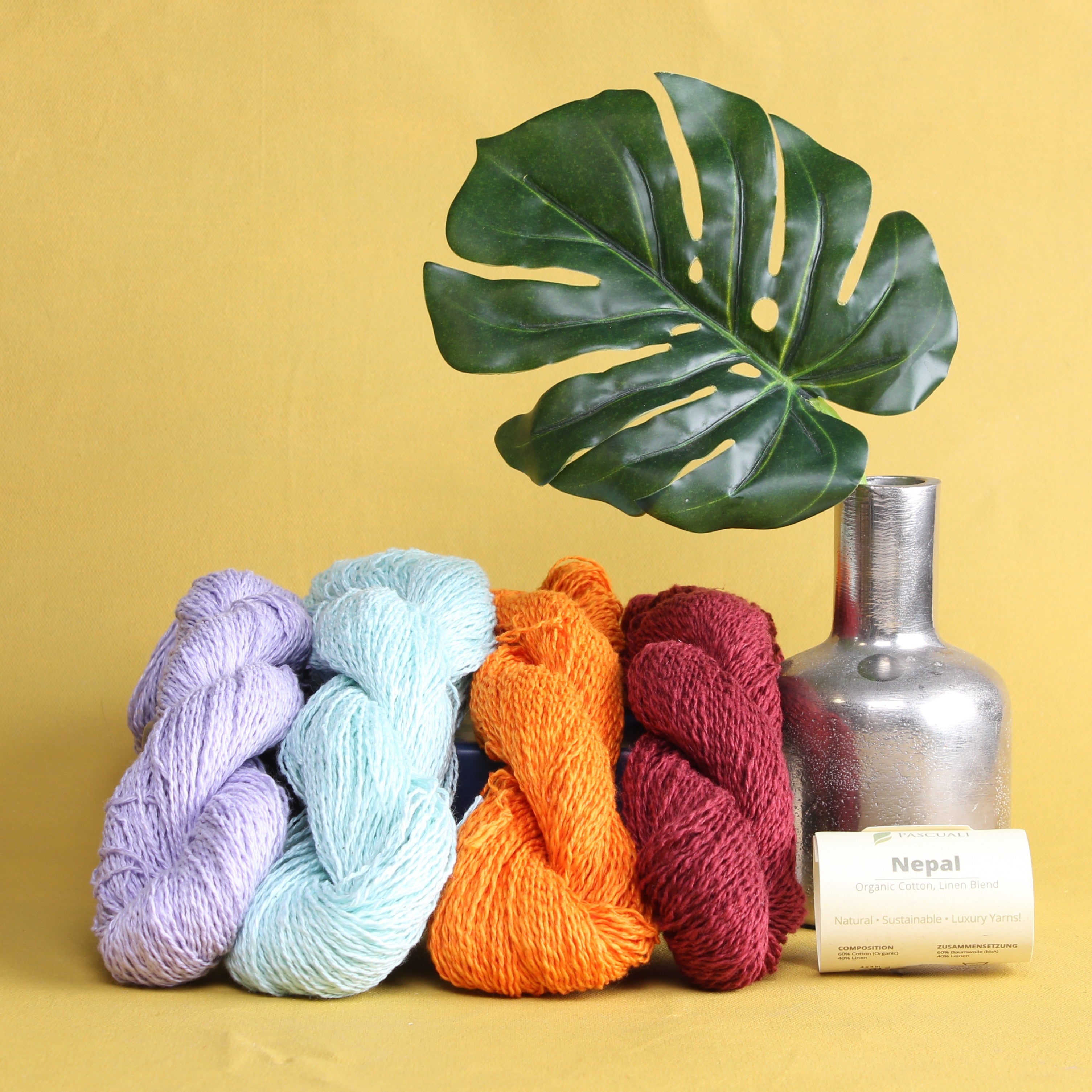 Pascuali Nepal – organic cotton and linen yarn