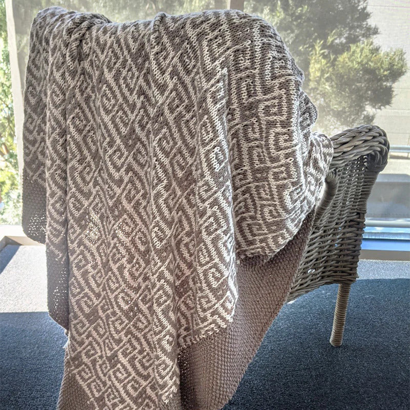 Texyarns Highclere 822 Blanket Pattern by Texyarns