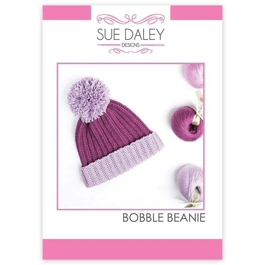 Sue Daley Designs Crochet Bobble Beanie Pattern by Sue Daley Designs