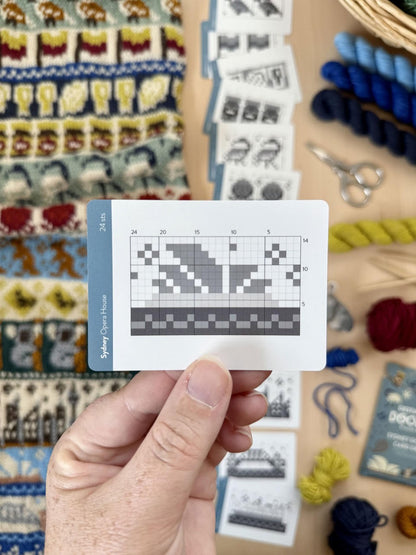 Doodle Card Deck - Sydney Destination – knitting pattern book – view 4
