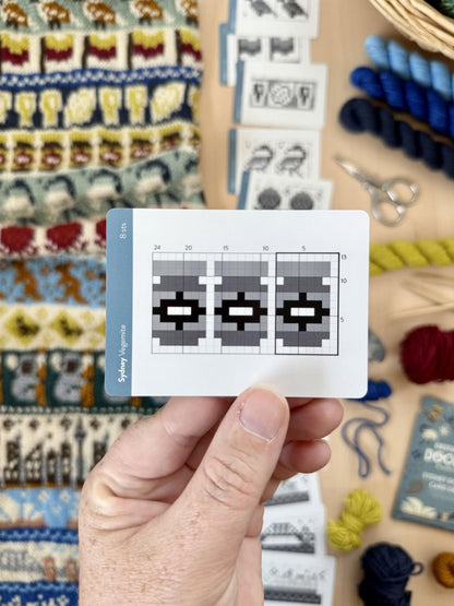 Doodle Card Deck - Sydney Destination – knitting pattern book – view 5