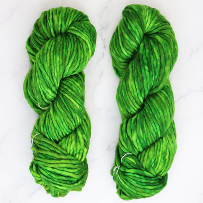 Autumn Scarf kit, colourway Parakeet