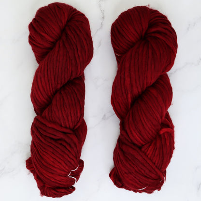 Autumn Scarf kit, colourway Dark Ruby
