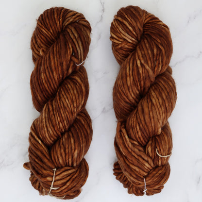Autumn Scarf kit, colourway Aged Rosewood