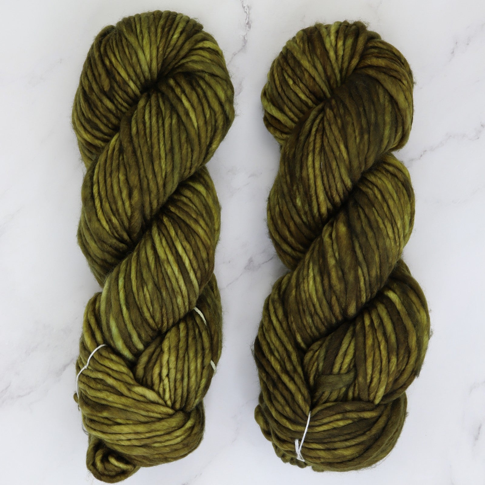 Autumn Scarf kit, colourway Moss