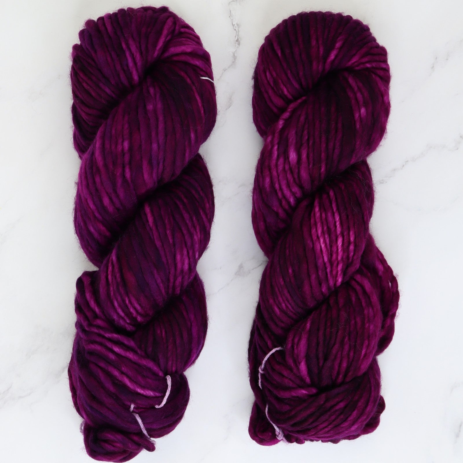 Autumn Scarf kit, colourway Purple Rising