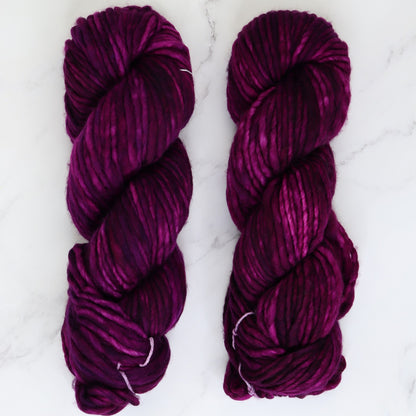 Autumn Scarf kit, colourway Purple Rising