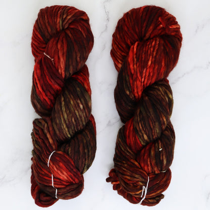 Autumn Scarf kit, colourway Sequoia