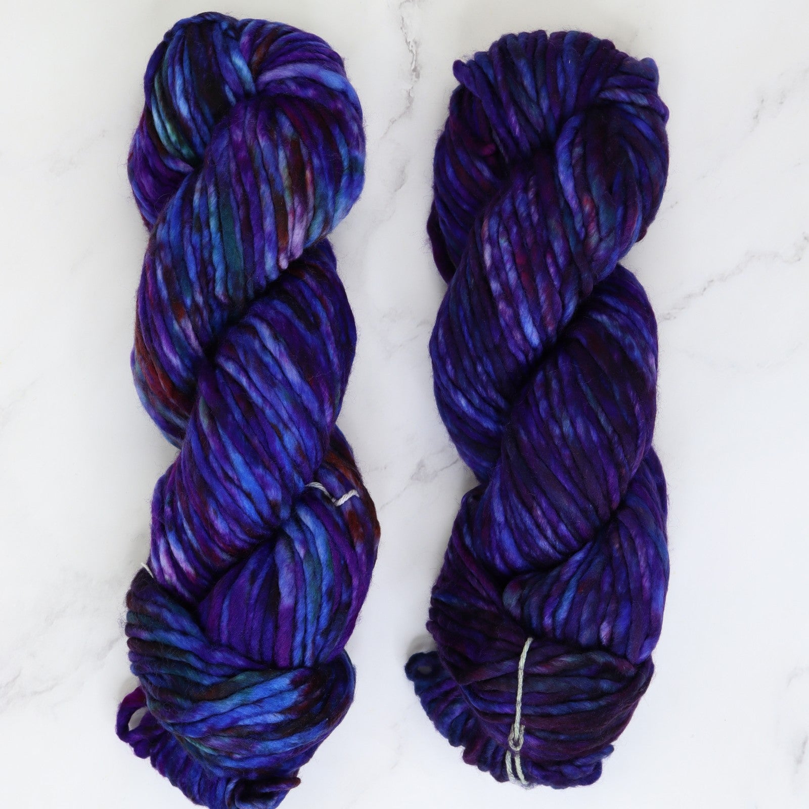 Autumn Scarf kit, colourway Tibouchina