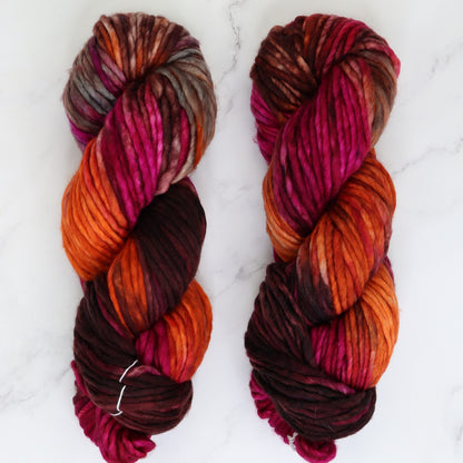 Autumn Scarf kit, colourway Tosca