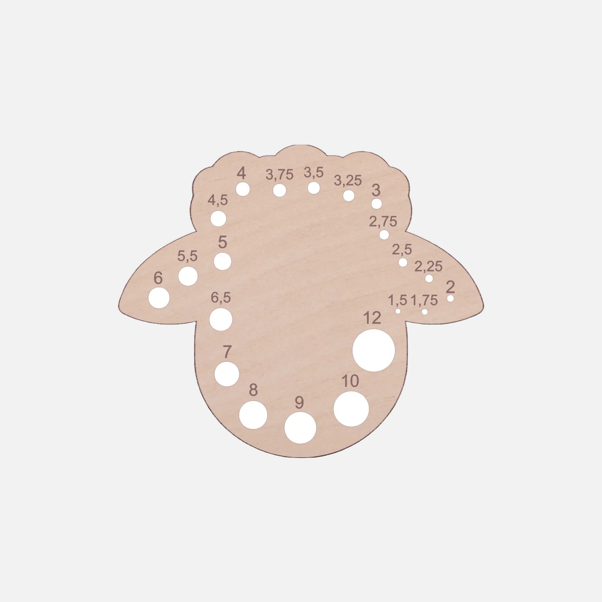 Fiori Sheep's Head Needle Gauge