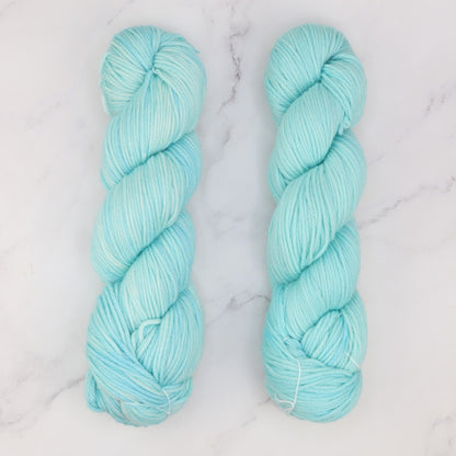 Boneyard Shawl kit in Fiori DK, colourway Aqua Wash