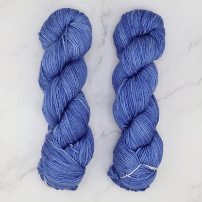 Boneyard Shawl kit in Fiori DK, colourway Blue Bonnet
