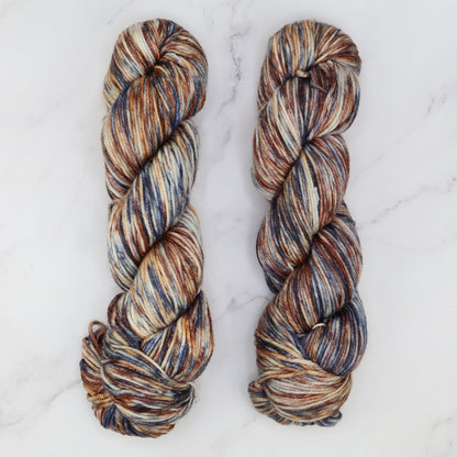 Boneyard Shawl kit in Fiori DK, colourway Tortoise Shell