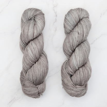 Prestige Yarns Fiori Sock in colourway Silver Dawn – 4ply weight merino, nylon yarn