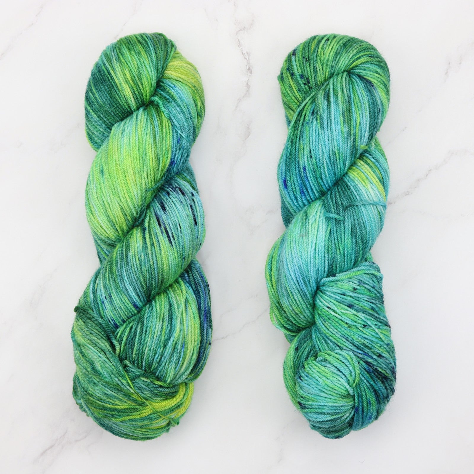 Prestige Yarns Fiori Sock in colourway Mermaid Waters – 4ply weight merino, nylon yarn