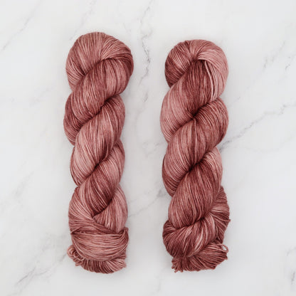 Prestige Yarns Fiori Sock in colourway Rose Dawn – 4ply weight merino, nylon yarn