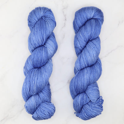 Prestige Yarns Fiori Sock in colourway Blue Bonnet – 4ply weight merino, nylon yarn
