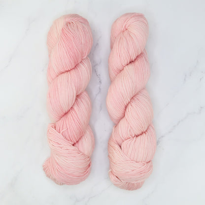 Prestige Yarns Fiori Sock in colourway Pink Silver – 4ply weight merino, nylon yarn