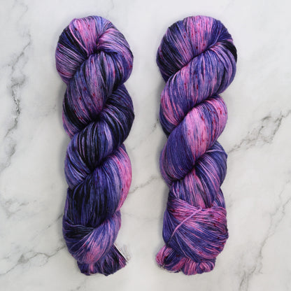 Prestige Yarns Fiori Sock in colourway Passion Flower – 4ply weight merino, nylon yarn