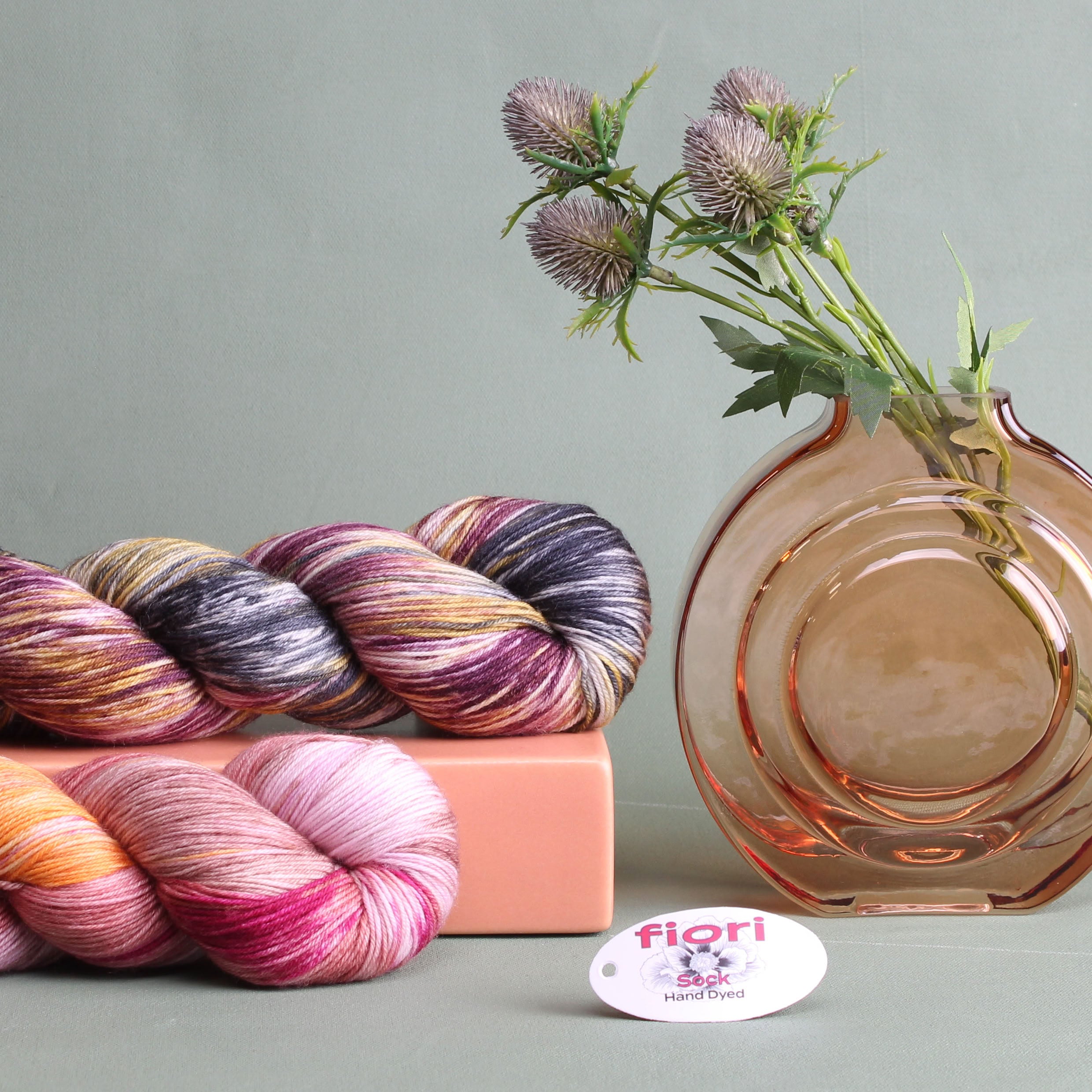 Prestige Yarns Fiori Sock – 4ply weight merino, nylon yarn