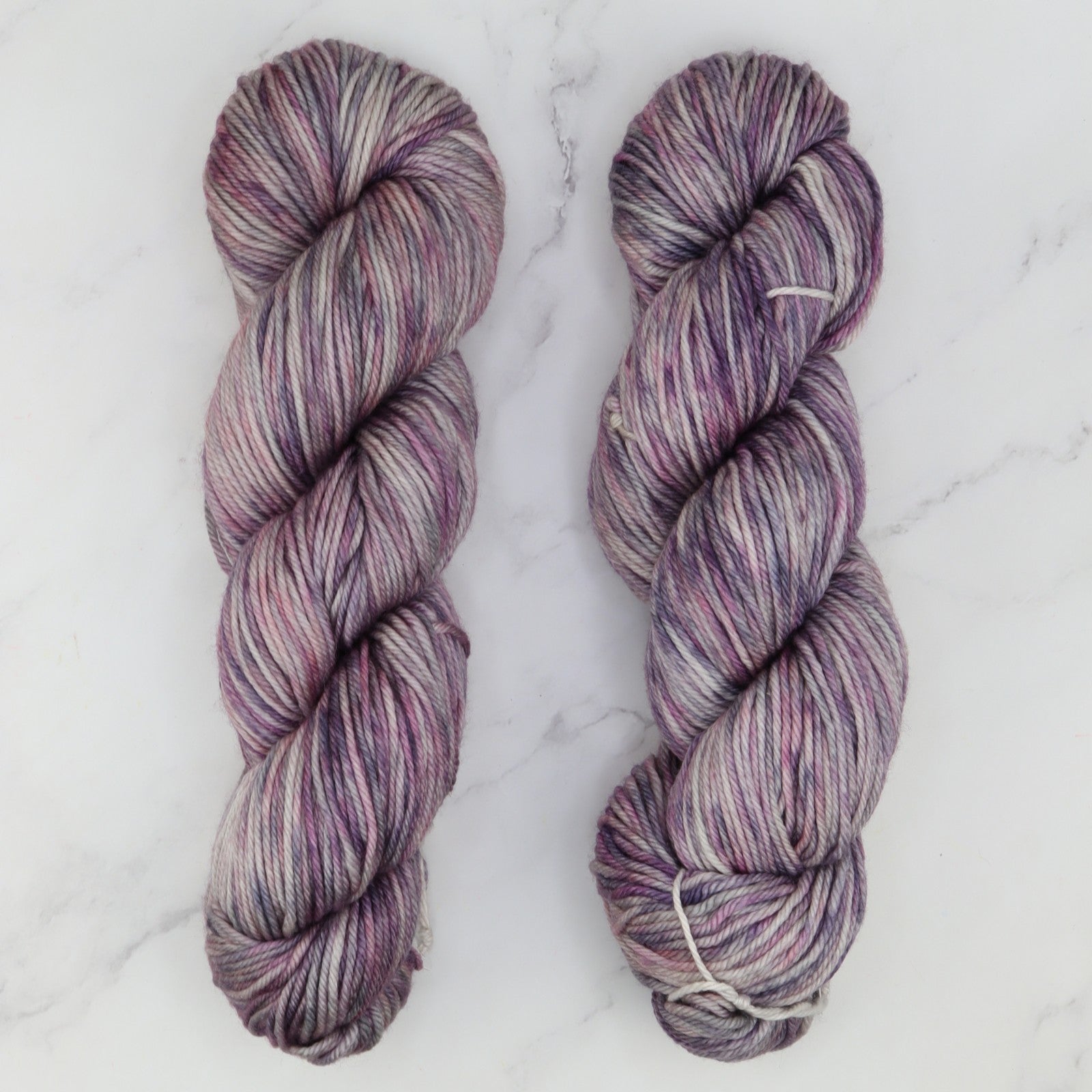 Fiori DK IV in colourway Hellebore – 8ply weight merino yarn