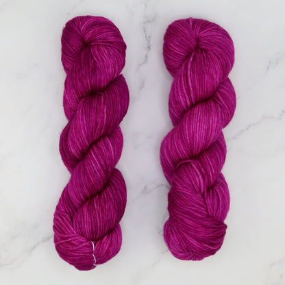 Fiori DK IV in colourway Magenta – 8ply weight merino yarn