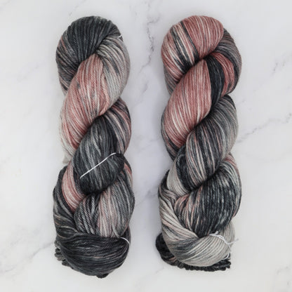 Fiori DK IV in colourway Snowgum – 8ply weight merino yarn