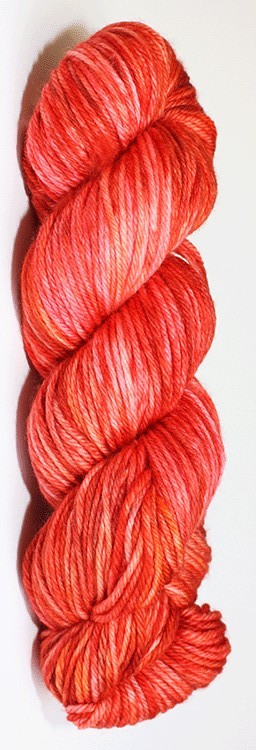 Fiori DK IV in colourway Fiesta – 8ply weight merino yarn