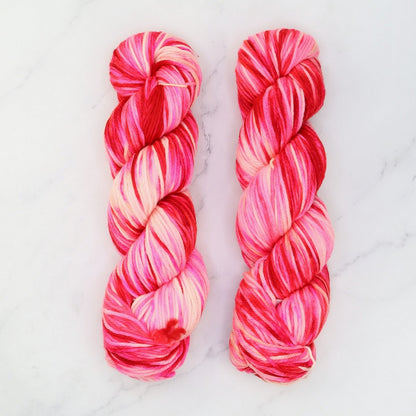 Fiori DK IV in colourway Hot Pink Confetti – 8ply weight merino yarn